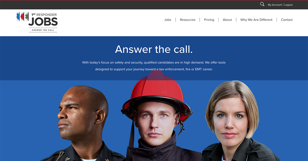 First Responder Jobs Home